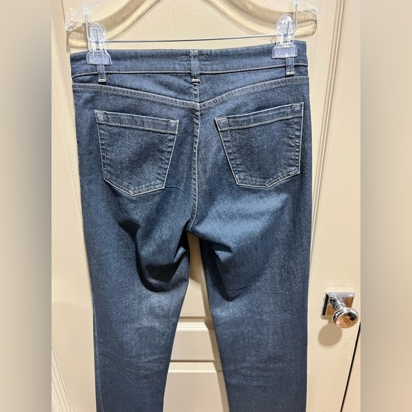 Burberry London Signature Cuff Jeans! Sz 8 - Picture 5 of 8